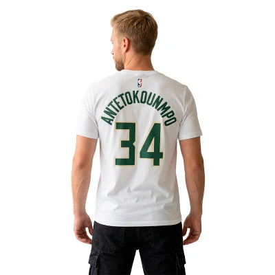 T-Shirt Milwaukee Bucks Essential Association Edition Giannis Antetokounmpo