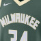 Maillot Nike Milwaukee Bucks Swingman Icon Edition Giannis Antetokounmpo