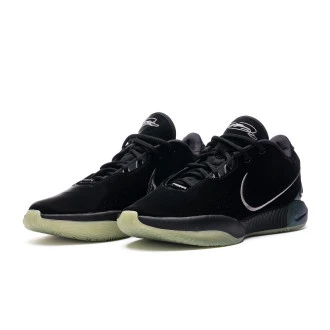 Chaussures Lebron 21 Black-Mtlc Pewter-Iron Grey-Oil Green
