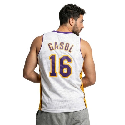 T-Shirt NBA Swingman Jersey Lakers - Pau Gasol 2008