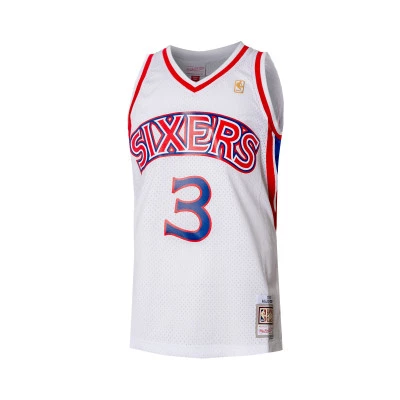 T-Shirt Swingman Jersey Philadelphia 76Ers - Allen Iverson 1996-97