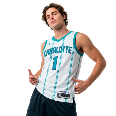 Maillot Charlotte Hornets Swingman Association Edition Lamelo Ball