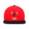 Casquette Mitchell & Ness Chicago Bulls Team 2 Tone 2.0 Snapback