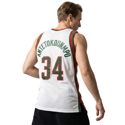 T-Shirt Swingman Jersey Milwaukee Bucks - Giannis Antetokounmpo 2013-14
