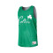 Top Mitchell & Ness Réversible Mesh Practice Tank Vintage Logo Boston Celtics