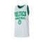 Top Mitchell & Ness Réversible Mesh Practice Tank Vintage Logo Boston Celtics