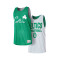 Top Mitchell & Ness Réversible Mesh Practice Tank Vintage Logo Boston Celtics