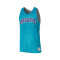 Top Mitchell & Ness Réversible Mesh Practice Tank Vintage Charlotte Hornets