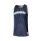 Top Mitchell & Ness Réversible Mesh Practice Tank Vintage Dallas Mavericks