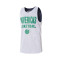 Top Mitchell & Ness Réversible Mesh Practice Tank Vintage Dallas Mavericks