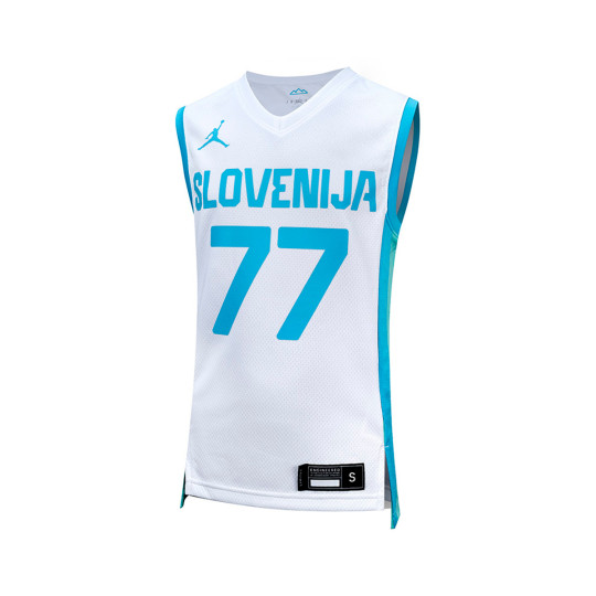 Maillot Jordan Enfant &Eacute;quipe nationale de Slov&eacute;nie Maillot Domicile Luka Doncic 2024