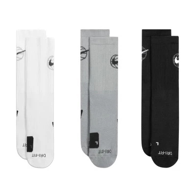 Chaussettes Everyday Crew Basketball (3 Pairs