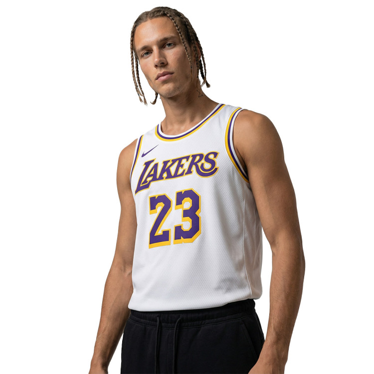Nike Nba La Lakers Statement Swingman Jersey Lebron James #23 - NBA