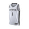 Maillot Nike San Antonio Spurs Swingman Association Edition Victor Wembanyama