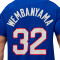 T-Shirt Jordan Équipe nationale de France Victor Wembanyama Fanswear 2024