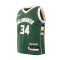 Maillot Nike Préscolaire Milwaukee Bucks Icon Edition Giannis Antetokounmpo