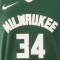 Maillot Nike Préscolaire Milwaukee Bucks Icon Edition Giannis Antetokounmpo 
