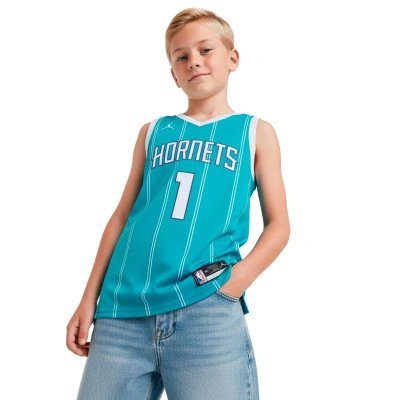 Maillot Enfant Charlotte Hornets Icon Swingman Lamelo Ball