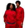 Brooklyn Fleece-Gym Red-White