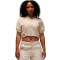 T-Shirt Jordan Femme Knit Cropped Top