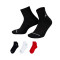 Chaussettes Jordan Everyday Cushioned Poly Ankle (3 Paires)