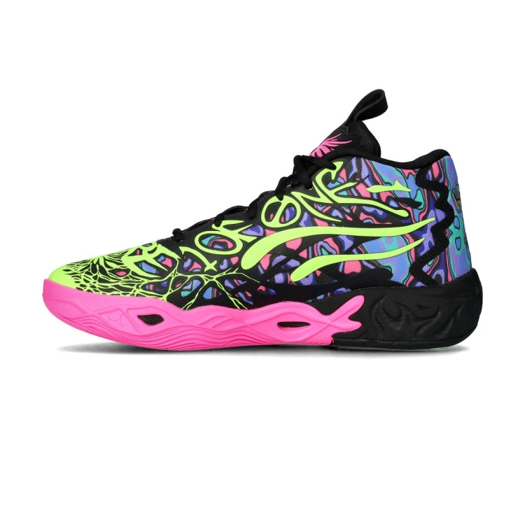 zapatillas-puma-mb.04-heem-black-luminous-pink-electric-lime-2