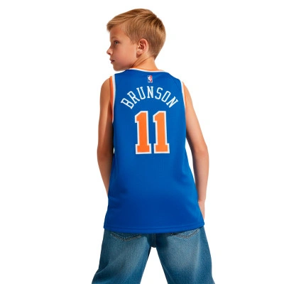 Maillot Enfant New York Knicks Icon Edition Swingman Jalen Brunson