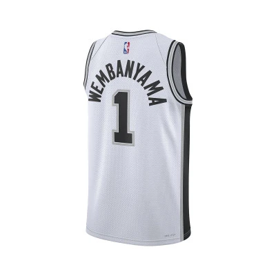 Maillot Enfant San Antonio Spurs Association Edition Victor Wembanyama