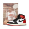 Baskets Jordan Air Jordan 1 Retro High OG Black Toe