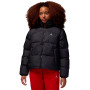 Femme Puffer-Black-White