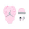 Tenue Jordan Body - bonnet - chaussons Jumpman