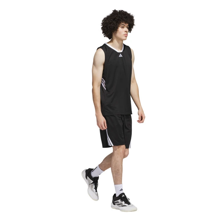 camiseta-adidas-3-stripes-tank-black-white-4