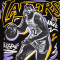T-Shirt Mitchell & Ness Chalked Up Los Angeles Lakers