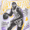 T-Shirt Mitchell & Ness Chalked Up Los Angeles Lakers