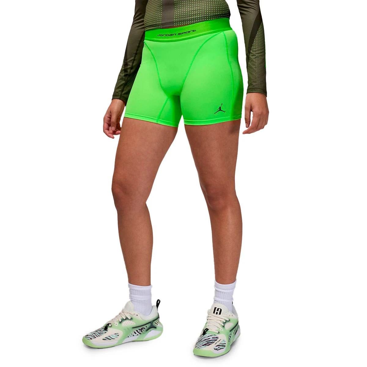 malla-corta-jordan-sport-leak-protection-mujer-electric-green-2