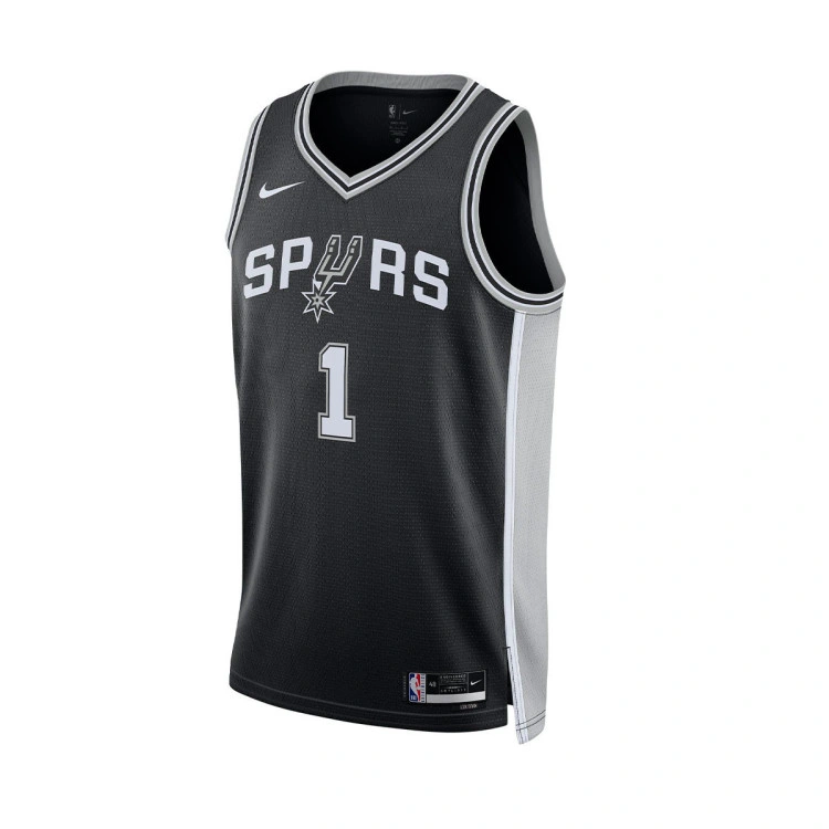 camiseta-nike-san-antonio-spurs-swingman-icon-edition-victor-wembanyama-nino-black-2