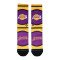 Chaussettes Stance Los Angeles Lakers Mini Ball Hardwood Classics
