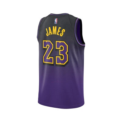 Maillot Enfant Los Angeles Lakers Lebron James Swingman City Edition 2024-2025