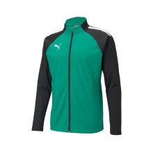 Veste teamLIGA EQPCBE Pepper Green-Black