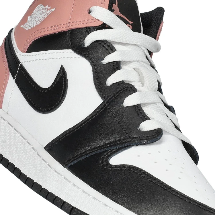 zapatilla-jordan-air-jordan-1-mid-nino-white-black-rust-pink-7