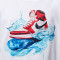 T-Shirt Jordan Enfant Air Jordan 1 Wave