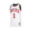 T-Shirt Mitchell & Ness NBA White Jersey Milwaukee Bucks 1971 Oscar Robertson