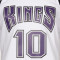 T-Shirt Mitchell & Ness NBA White Jersey Kings 2001 Mike Bibby