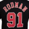 T-Shirt Mitchell & Ness Name & Number Chicago Bulls Dennis Rodman