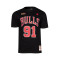 T-Shirt Mitchell & Ness Name & Number Chicago Bulls Dennis Rodman