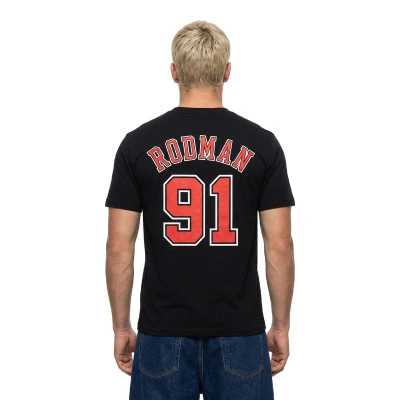T-Shirt Name & Number Chicago Bulls Dennis Rodman