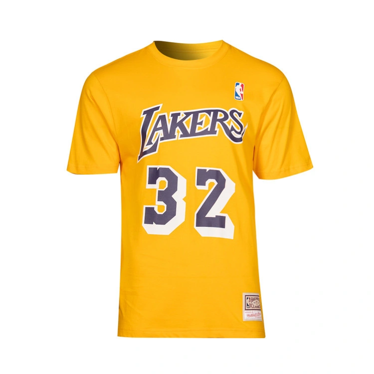 camiseta-mitchell-ness-name-number-tee-los-angeles-lakers-magic-johnson-yellow-2