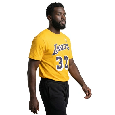T-Shirt Name & Number Tee Los Angeles Lakers Magic Johnson