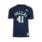 T-Shirt Mitchell & Ness Name & Number Dallas Mavericks Dirk Nowitzki