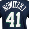 T-Shirt Mitchell & Ness Name & Number Dallas Mavericks Dirk Nowitzki